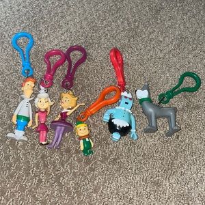 The Jetsons keychains full 1990s set